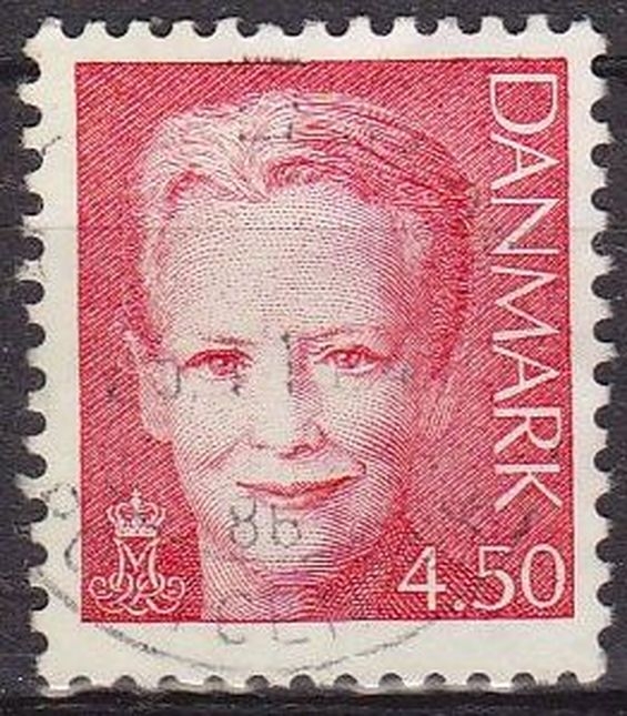 Dinamarca 1999 Scott 1120 Sello º Reina Margarita Michel1205 4,5 Denmark Danemark